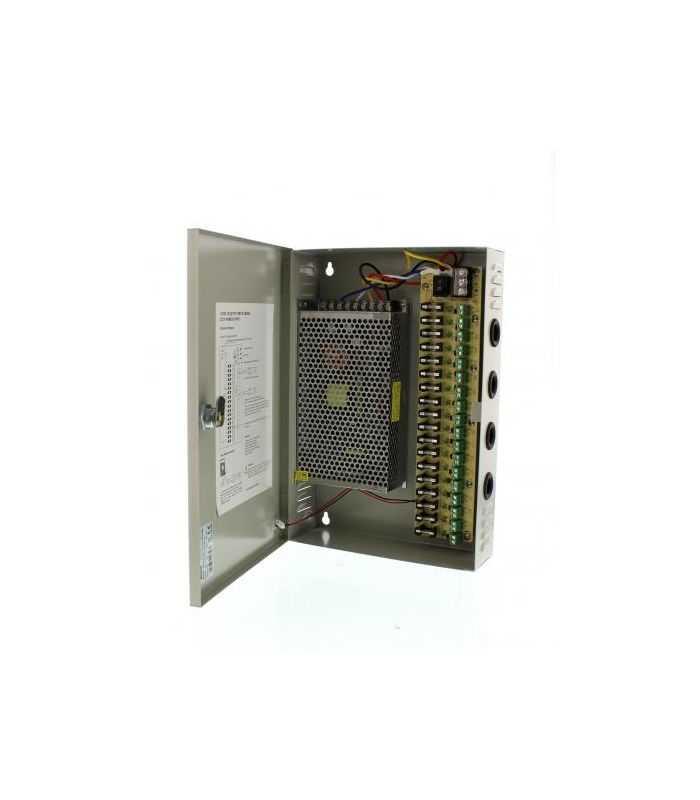 sursa in comutatie ac dc cu cutie 240w 12v 20a 18 canale well 1