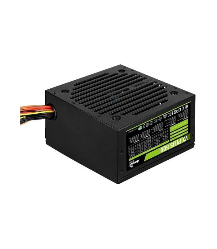 Sursa Pc Aerocool Vx Plus 500n 500w Ventilator Silentios 120mm Control Termic Automat