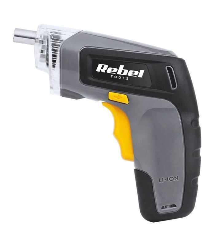 Surubelnita Cu Acumulator 36v 1300mah 27 Capete Rebel Rb 1001