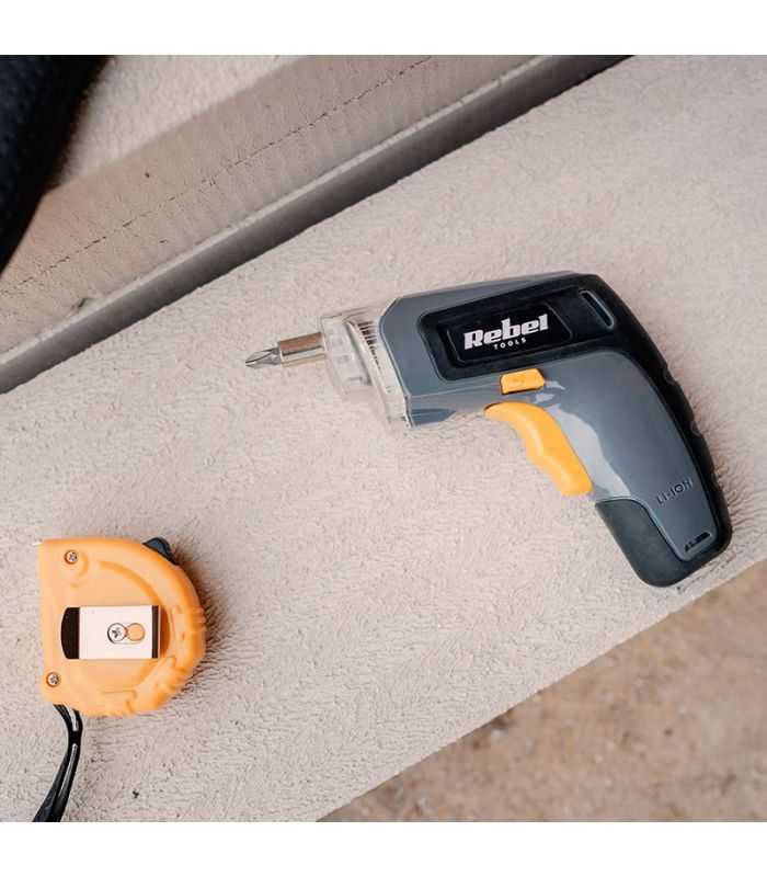 Surubelnita Cu Acumulator 36v 1300mah 27 Capete Rebel Rb 1001