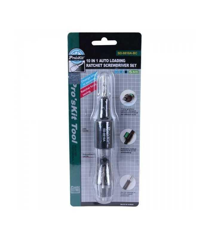 surubelnita cu varfuri 10in1 interschimbabile proskit sd 9810a 4