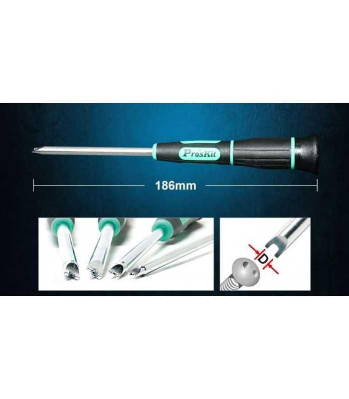 surubelnita de securitate tip furca 15x186mm proskit 4