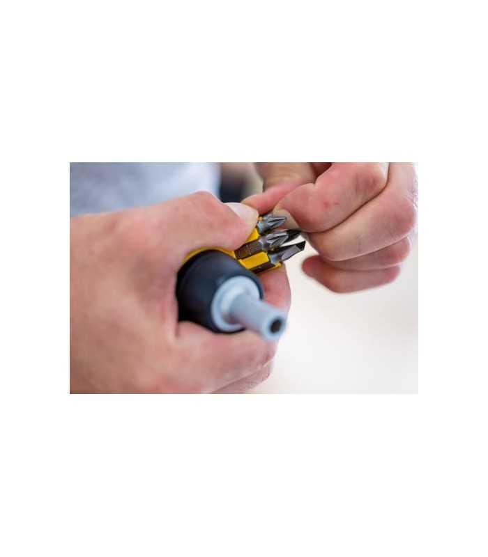 surubelnita magnetica multibit cu clichet si 6 varfuri 0 66 358 stanley 3