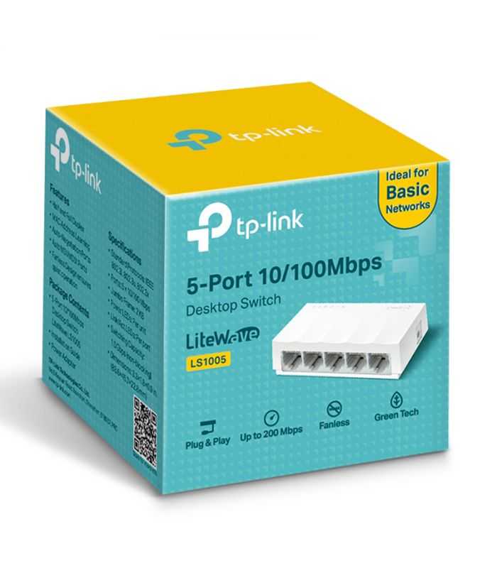 Switch 5 Porturi 10 100mbps Tp Link Ls1005