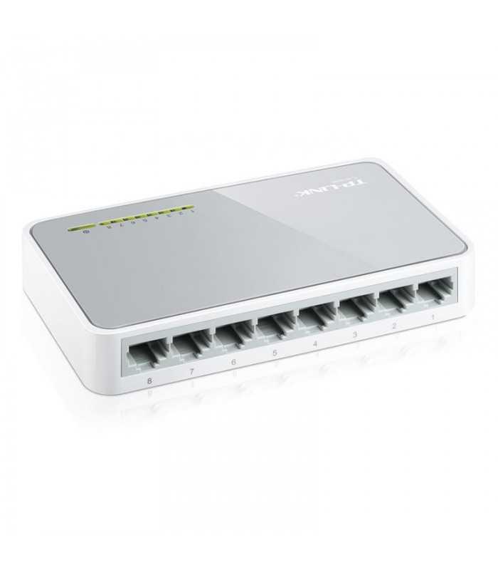switch 8 porturi tp link tl sf1008d 10 100mbs 1