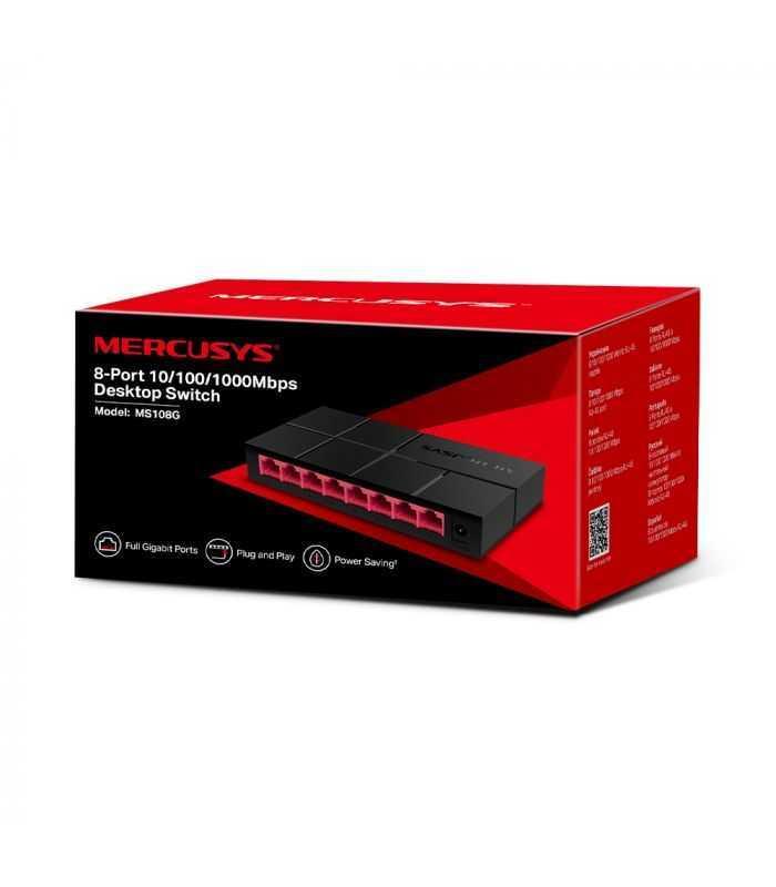 switch desktop 8 porturi 10 100 1000 mbps mercusys ms108g 3