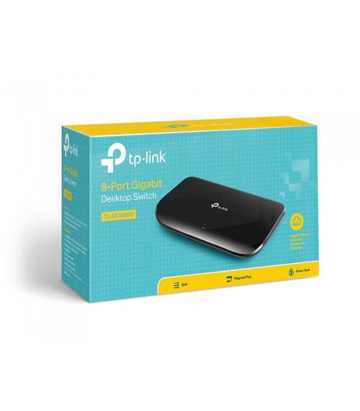 switch internet 8 porturi 10 100 1000mbps tl sg1008d tp link 5