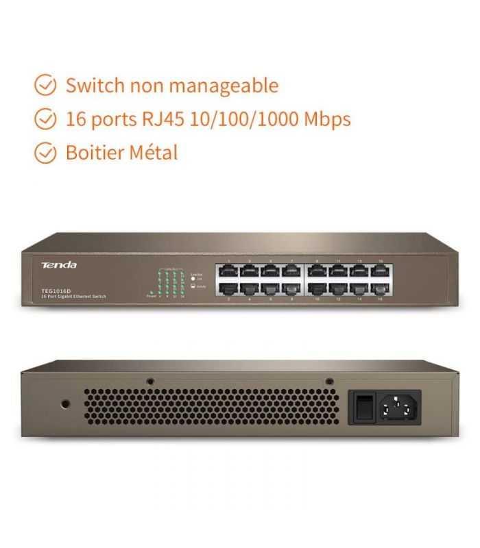 switch tenda teg1016d 16 porturi gigabit desktop sau montabil in rack 2
