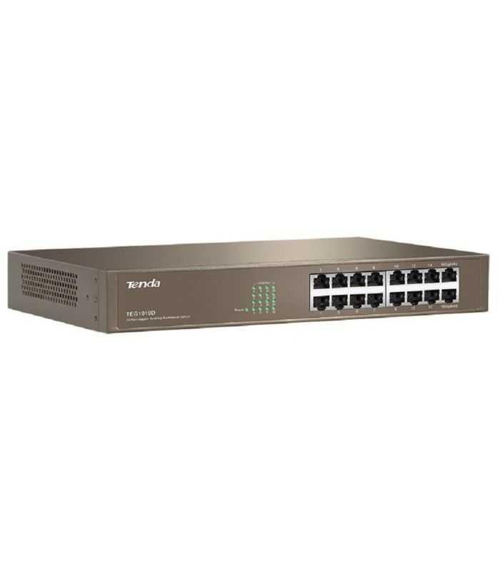 switch tenda teg1016d 16 porturi gigabit desktop sau montabil in rack 4