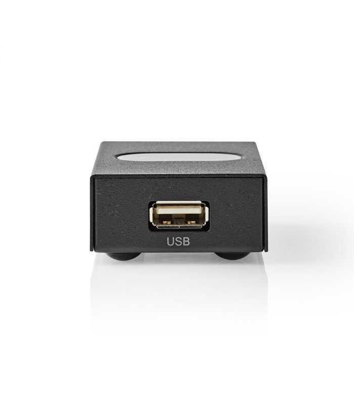 switch usb 2 porturi negru nedis 2