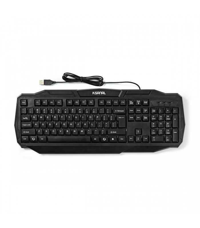 tastatura gaming cu fir usb 20 us international negru nedis 2