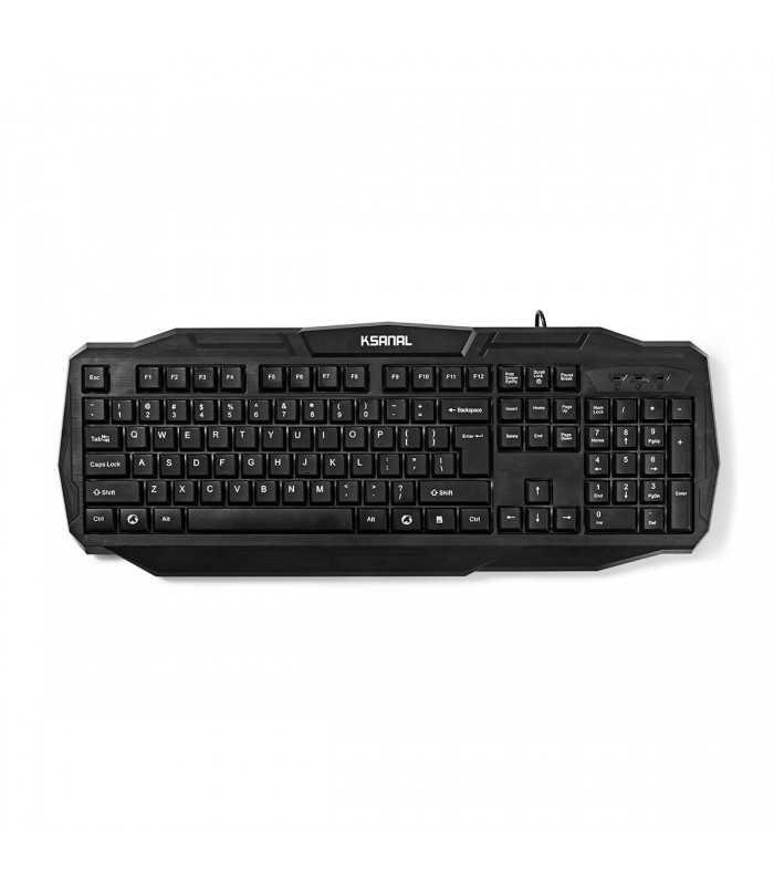 tastatura gaming cu fir usb 20 us international negru nedis 5