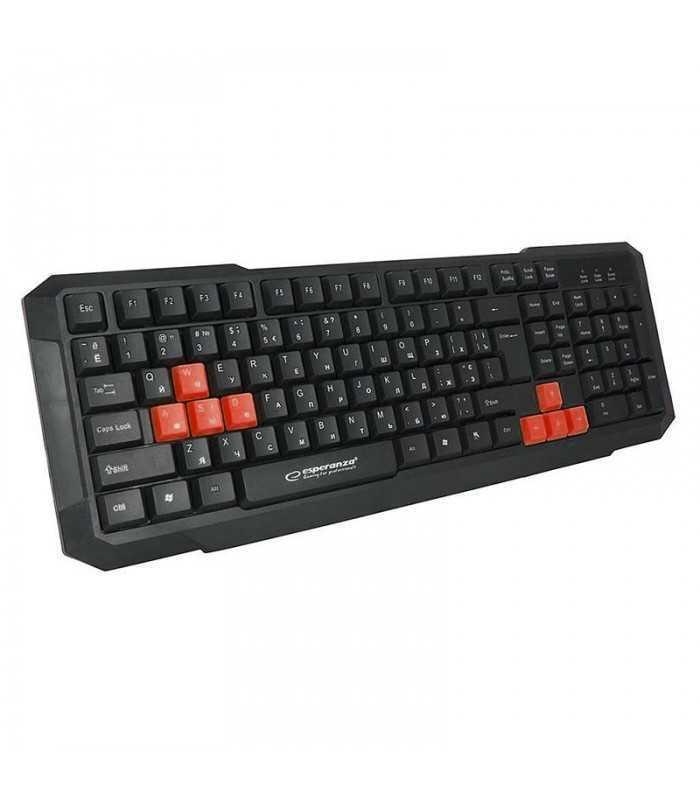 Tastatura gaming rosu ASPIS ESPERANZA