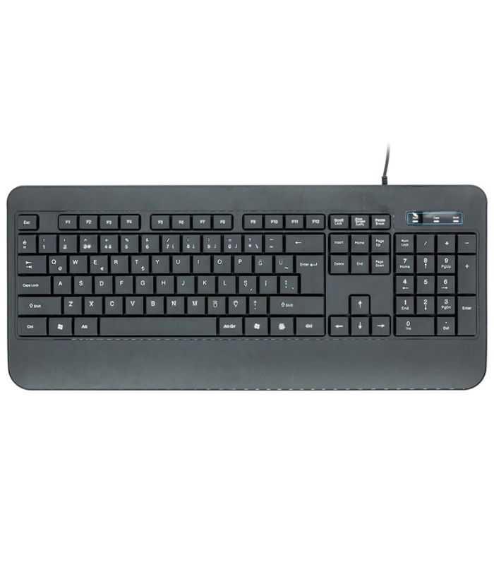 Tastatura silentioasa cu fir USB K110 PLATINET PMK110B