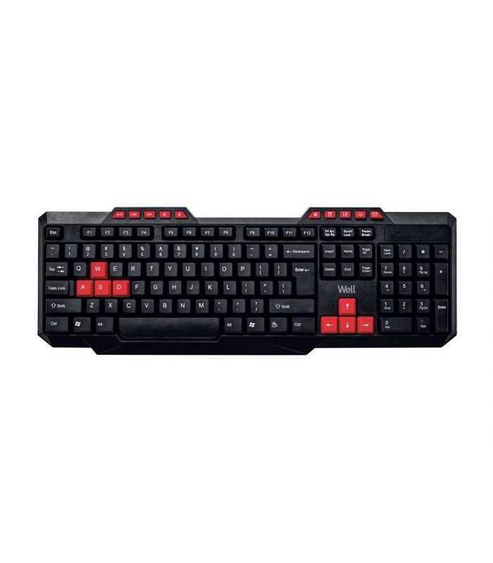 Tastatura Usb Multimedia Well Ku003 Negru