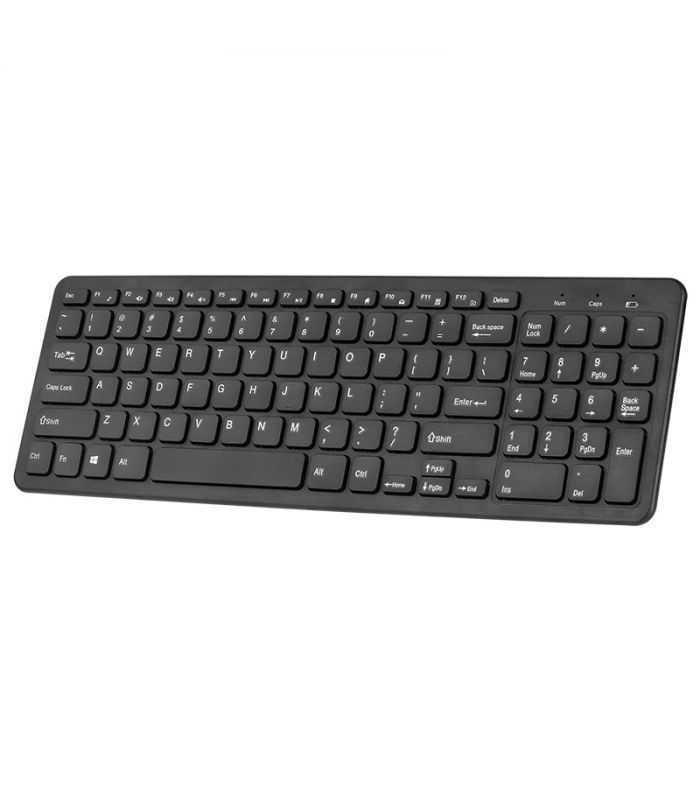tastatura wireless usb 20 2x aaa wdk500 rebel 1