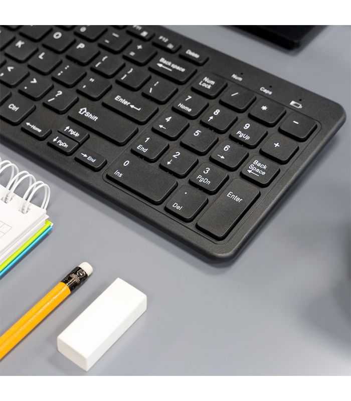 tastatura wireless usb 20 2x aaa wdk500 rebel 5