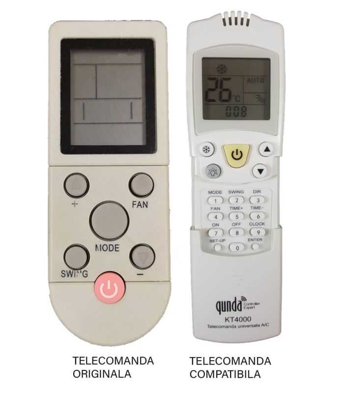 Telecomanda Aer Conditionat Daewo Romstal Ykr F 06 Similara Cu Originalul 258