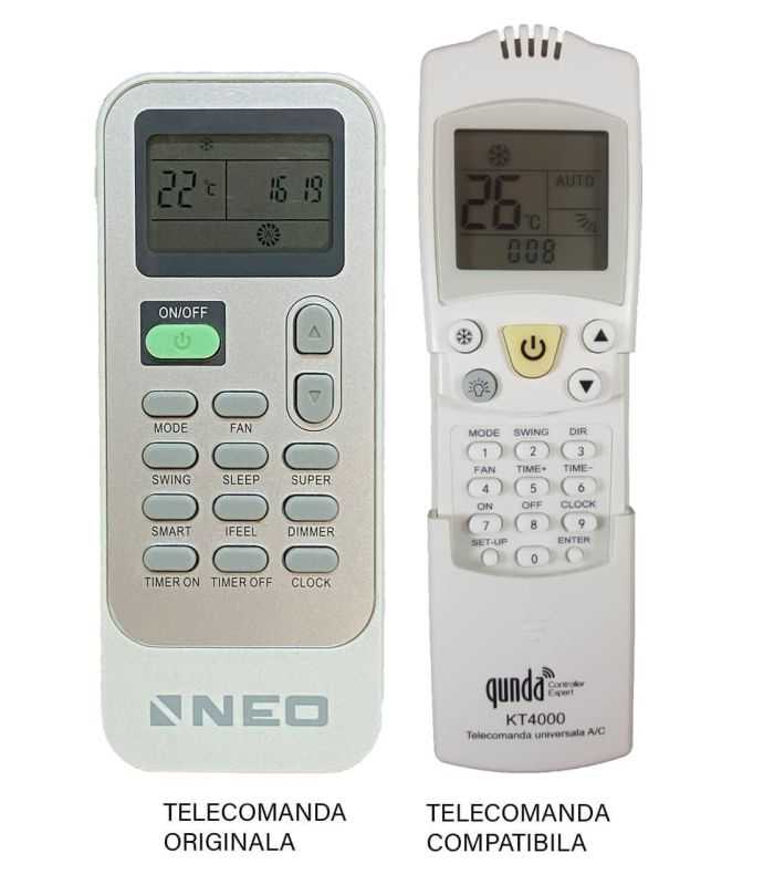 Telecomanda Aer Conditionat pentru Neo DG11J1-01 (490)