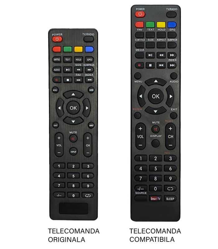 telecomanda akai lt 3228 cod ir432 22 1
