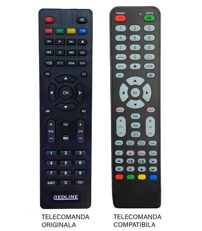 Telecomanda compatibila pentru reciever Redline (486)