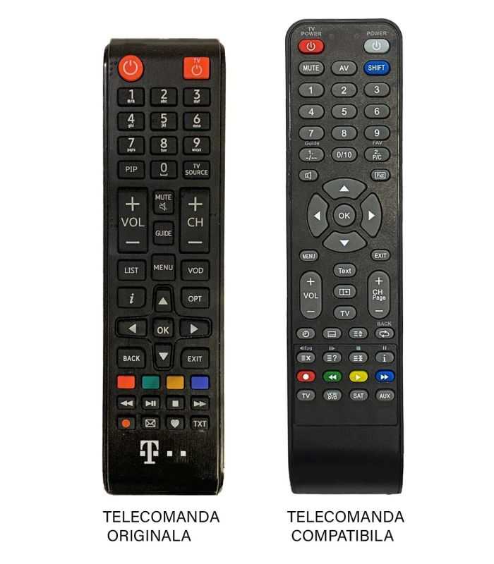 Telecomanda Compatibila Pentru Reciver Telekom 452