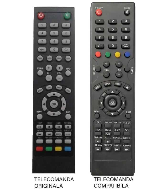 Telecomanda compatibila TV Legend EE-T24 IR 1175 (408-1)