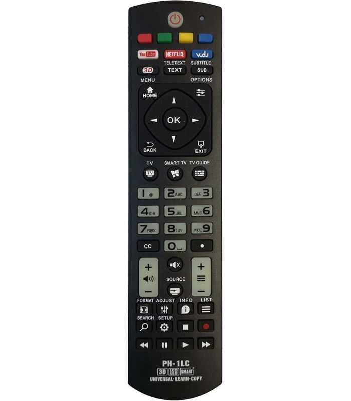 Telecomanda compatibila TV Phlips PH-1LC si cu functie de Learning/Copy IR 1411 (328)