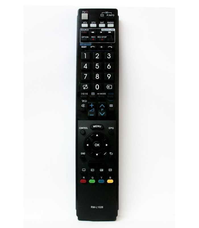 Telecomanda Compatibila Tv Sharp Rm L1026 Ir 1429 139