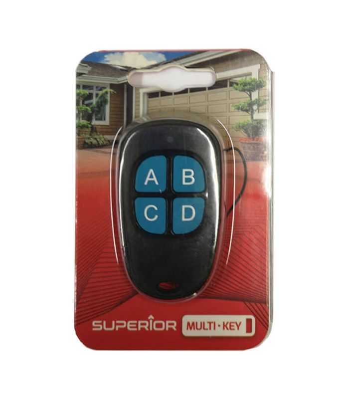 Telecomanda Multi Key Superior 433-868 MHz 4 butoane (294)