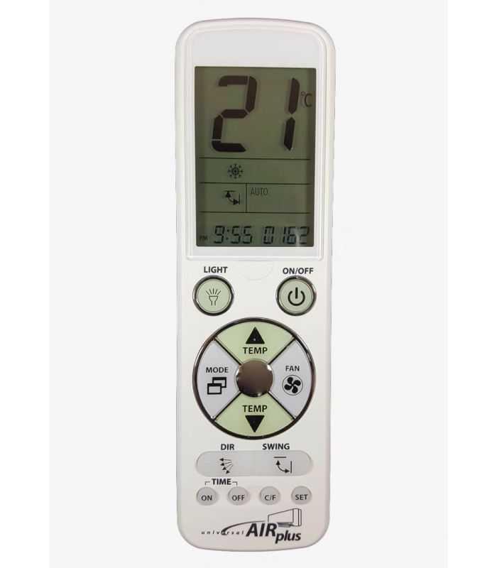 Telecomanda pentru aer conditionat Universal Air Plus 5000 Cod List Display 2.6inch iluminat led alb si lanterna Jolly 42534JL20