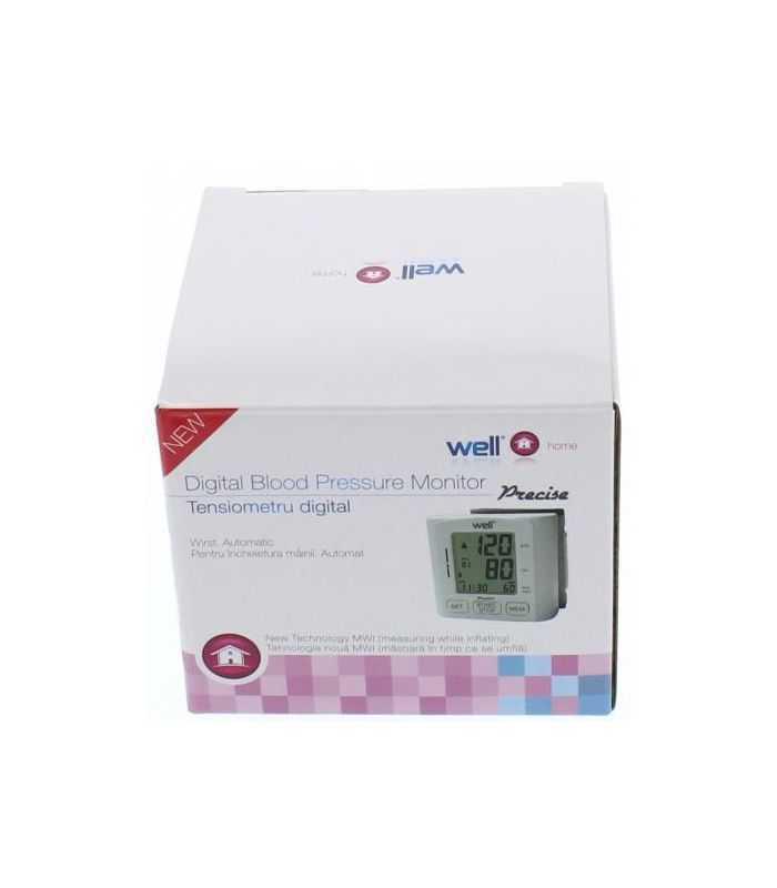 tensiometru digital pentru incheietura well precise 1