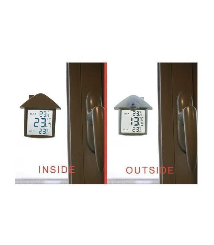 termometru digital pe geam cu min max velleman 1