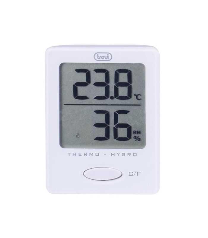 Termometru Si Higrometru Digital Te 3004 Alb Trevi