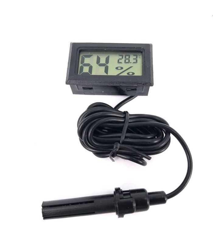 Termometru+umiditate LCD cu sonda