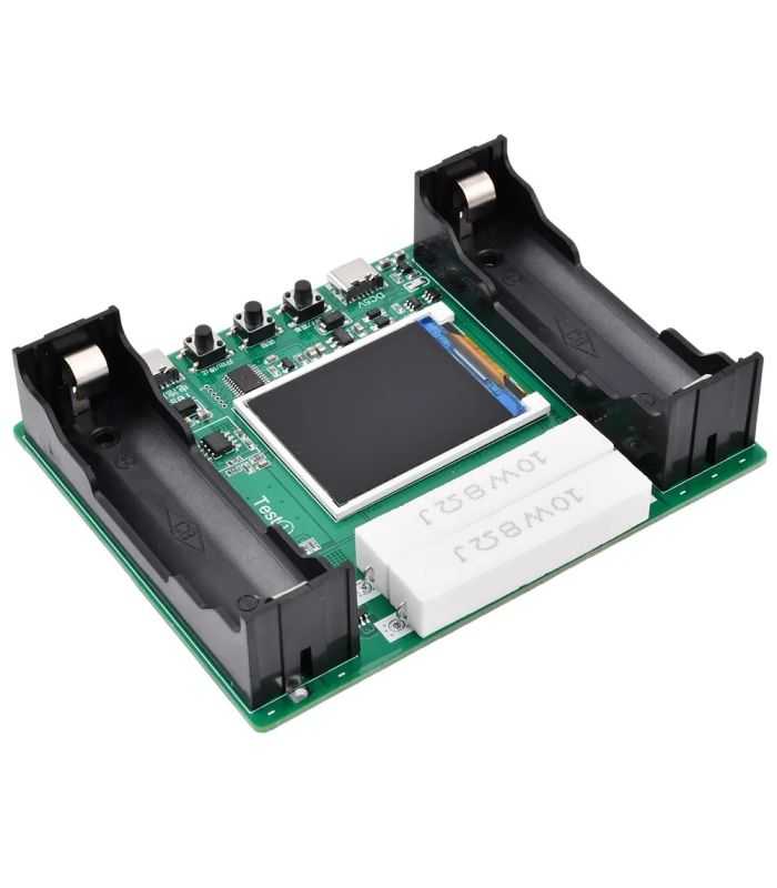 Tester 18650 Cu Display Conector Usb Type C