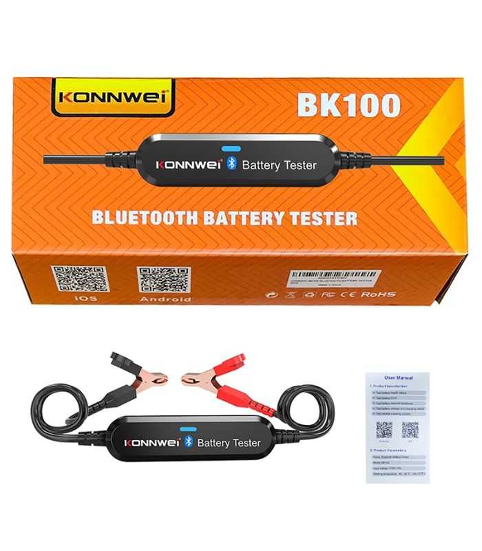 Tester Acumulatori Cu Bluetooth Bk100 Konnwei