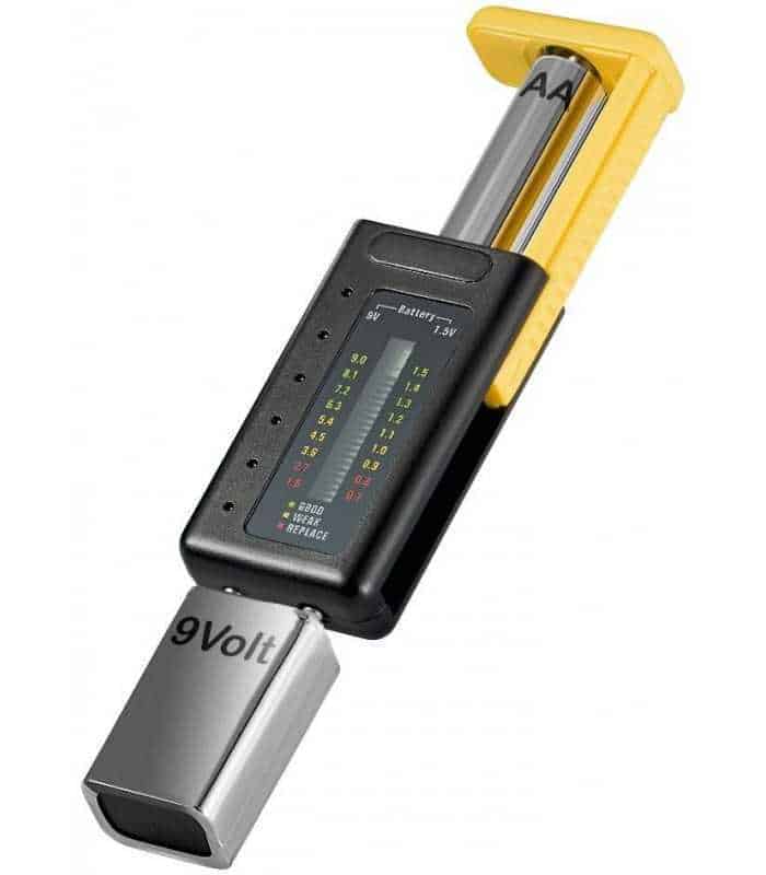 Tester baterii cu afisaj LCD Goobay