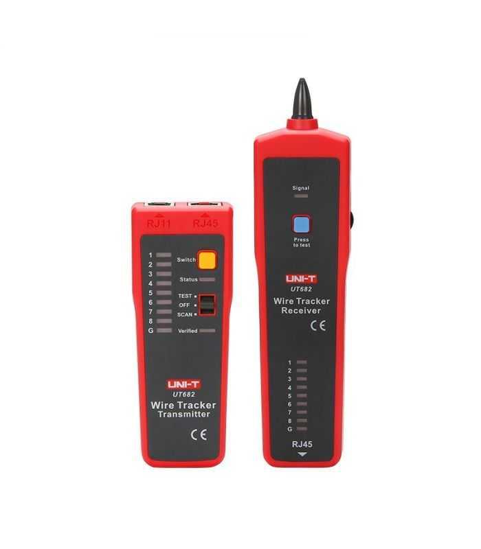 Tester continuitate cablu RJ45 UT682 UNI-T