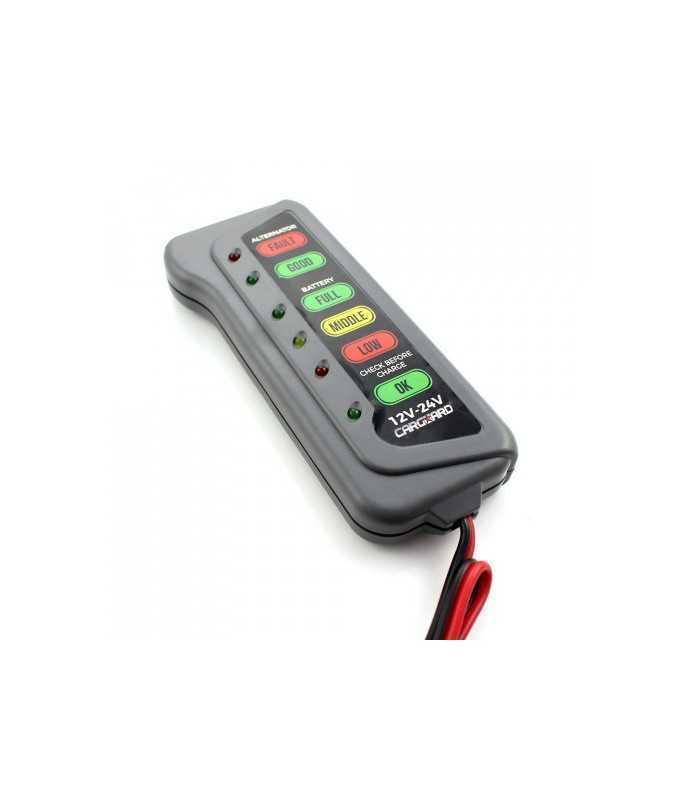 tester de alternator si baterie auto camion 12v si 24v carguard 1