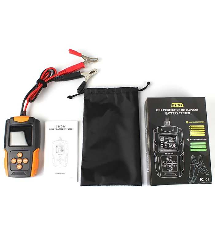 Tester Digital Acumulatori 12v 24v 2 220ah Acid Plumb Agm Aga Gel Efb Eurokomp