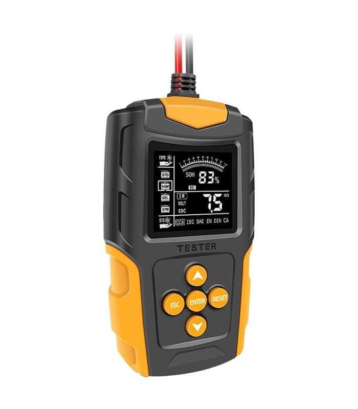 Tester Digital Acumulatori 12v 24v 2 220ah Acid Plumb Agm Aga Gel Efb Eurokomp