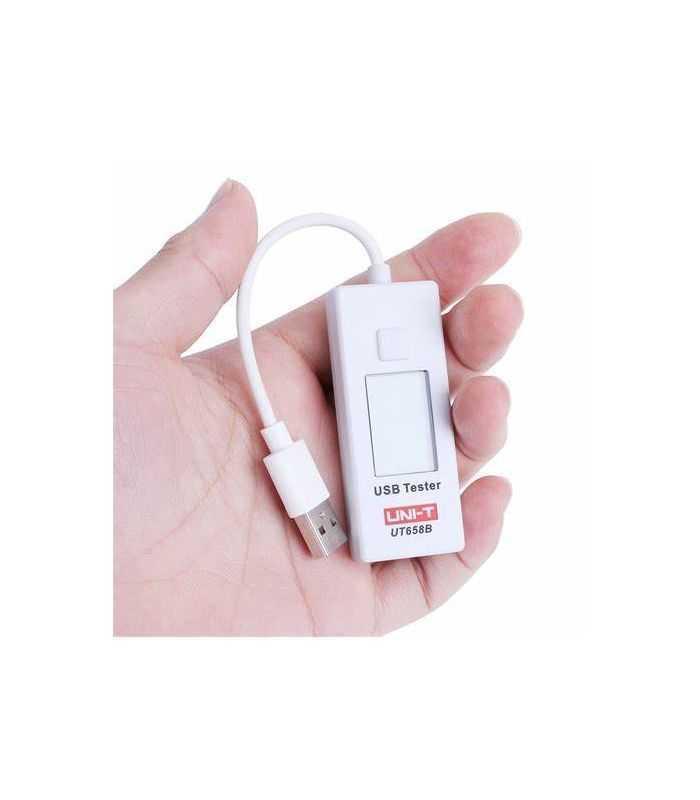 tester usb uni t ut658b monitorizeaza starea de incarcare a dispozitivelor alimentate prin usb 3