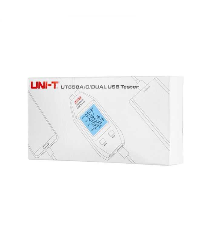 tester usb usb type c ut658dual uni t 2