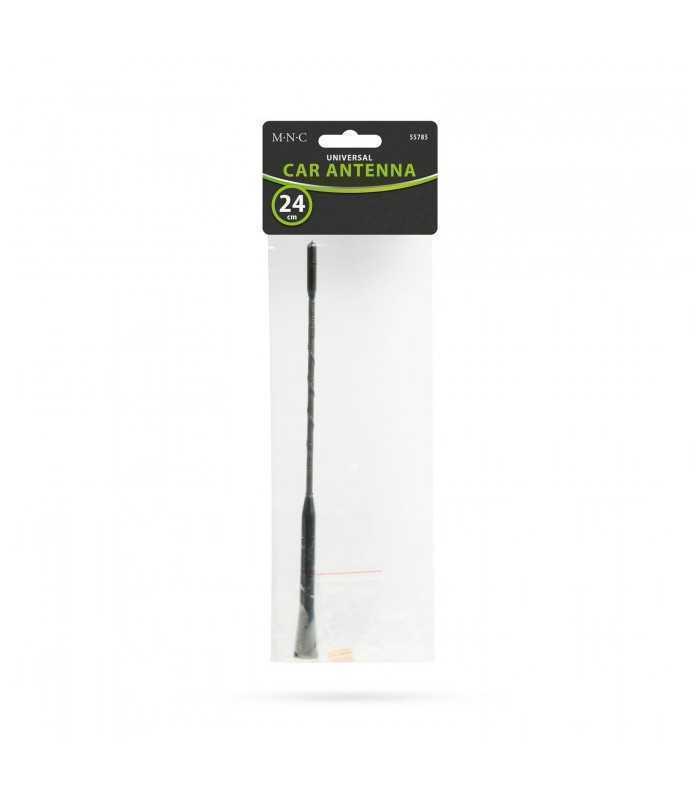 tija de antena 24cm universala auto cu adaptoare m n c 2
