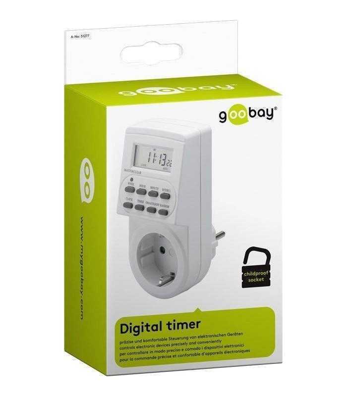 timer digital 24 7 goobay 1