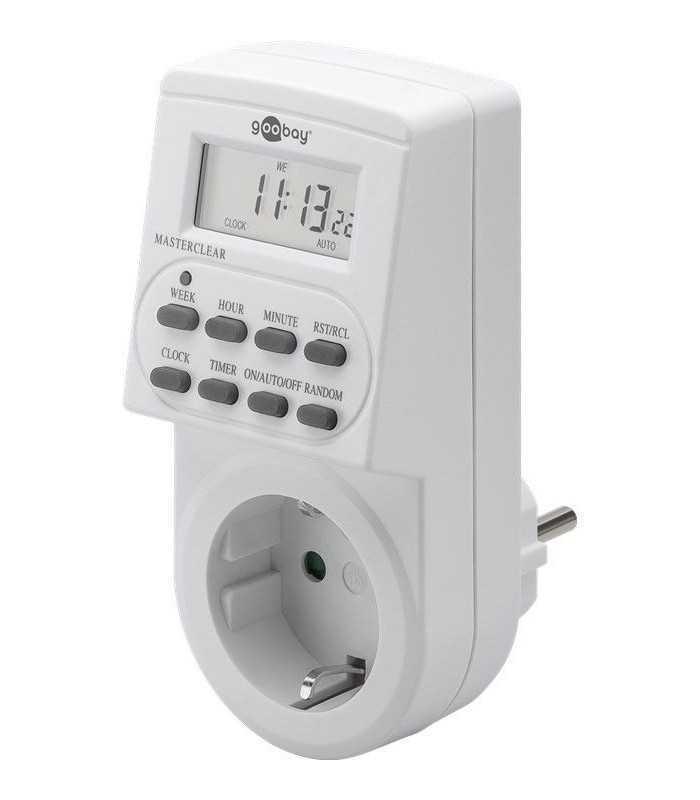 Timer digital 24/7 Goobay