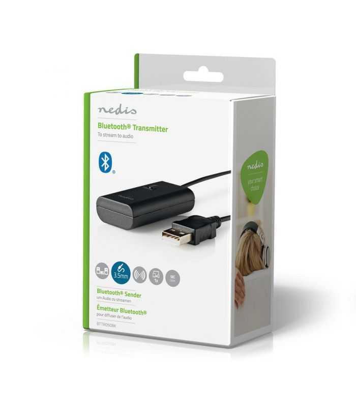transmitator audio wireless nedis bluetooth negru 7