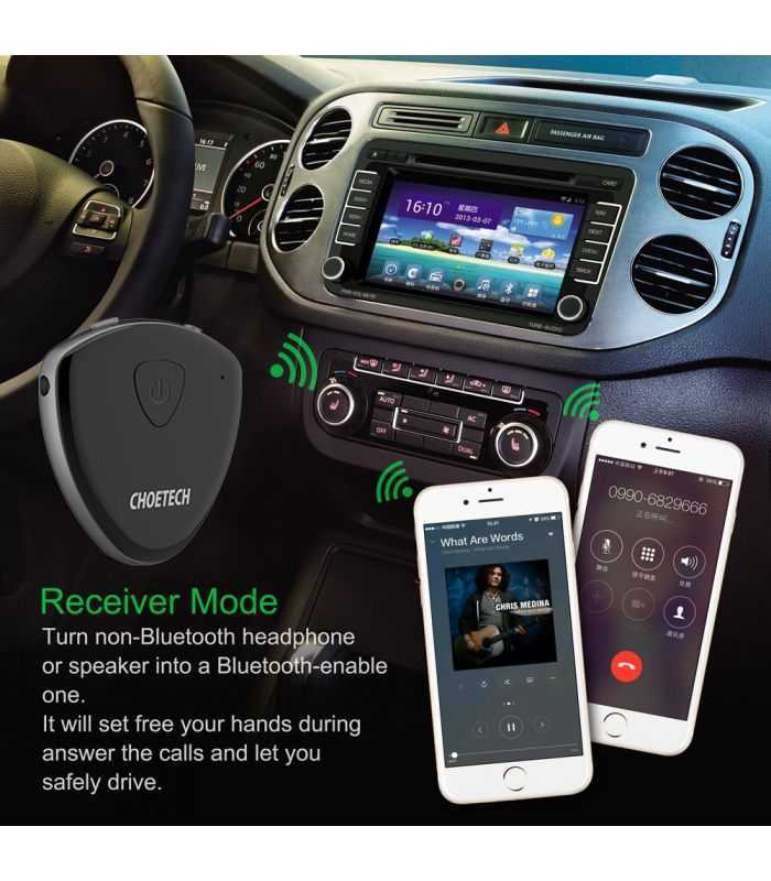 transmitator si receptor bluetooth choetech bh 002 5