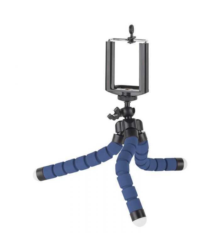 trepied pentru telefon camera albastru krugermatz 2